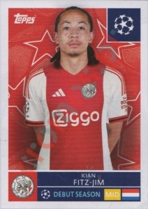 52 Kian Fitz-jim – UEFA Champions League 2025-2026 Topps