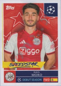 54 Raul Moro – UEFA Champions League 2025-2026 Topps