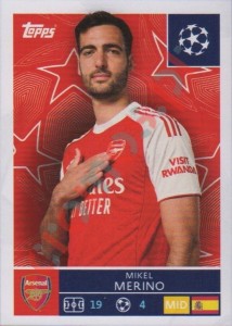 61 Mikel Merino – UEFA Champions League 2025-2026 Topps
