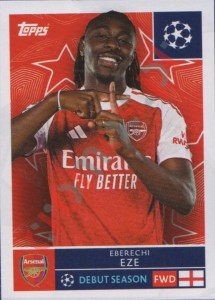 68 Eberechi Eze – UEFA Champions League 2025-2026 Topps