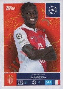 78 Christian Mawissa – UEFA Champions League 2025-2026 Topps