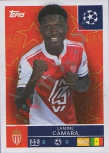 79 Lamine Camara – UEFA Champions League 2025-2026 Topps