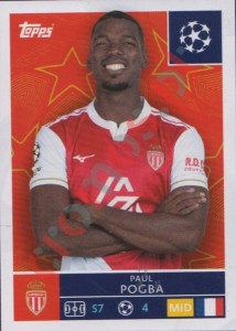 80 Paul Pogba – UEFA Champions League 2025-2026 Topps