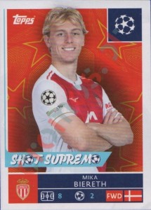 81 Mika Biereth – UEFA Champions League 2025-2026 Topps