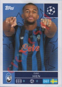 87 Isak Hien – UEFA Champions League 2025-2026 Topps