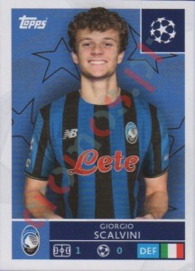 88 Giorgio Scalvini – UEFA Champions League 2025-2026 Topps