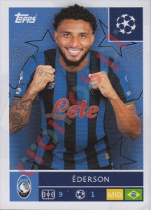 89 Ederson – UEFA Champions League 2025-2026 Topps