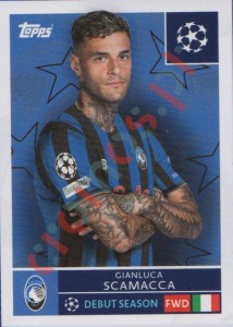 96 Gianluca Scamacca – UEFA Champions League 2025-2026 Topps