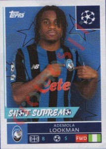 97 Ademola Lookman – UEFA Champions League 2025-2026 Topps