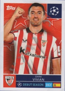 101 Dani Vivian – UEFA Champions League 2025-2026 Topps