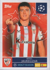 103 Mikel Jauregizar – UEFA Champions League 2025-2026 Topps