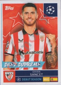 106 Oihan Sancet – UEFA Champions League 2025-2026 Topps