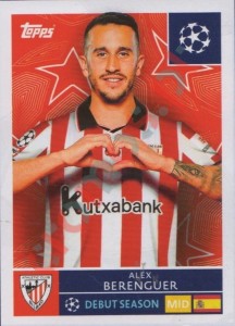 108 Alex Berenguer – UEFA Champions League 2025-2026 Topps