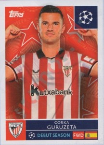 111 Gorka Guruzeta – UEFA Champions League 2025-2026 Topps
