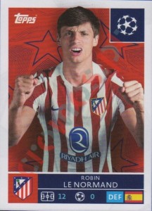 117 Robin le Normand – UEFA Champions League 2025-2026 Topps
