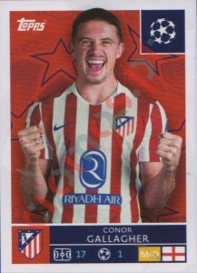 121 Conor Gallagher – UEFA Champions League 2025-2026 Topps