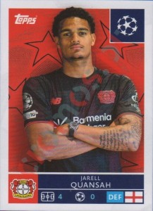 131 Jarell Quansah – UEFA Champions League 2025-2026 Topps