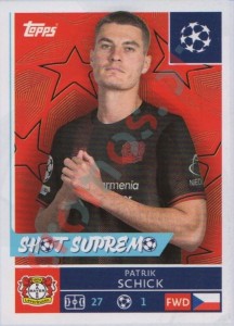 139 Patrik Schick – UEFA Champions League 2025-2026 Topps