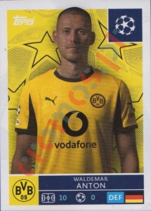 148 Waldemar Anton – UEFA Champions League 2025-2026 Topps