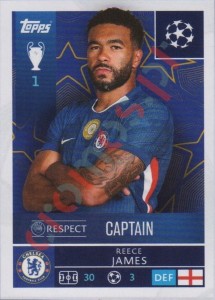 155 Reece James – UEFA Champions League 2025-2026 Topps
