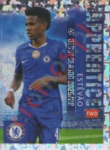 161 Estevao – UEFA Champions League 2025-2026 Topps