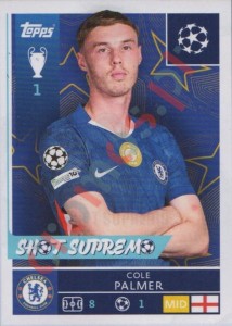 162 Cole Palmer – UEFA Champions League 2025-2026 Topps