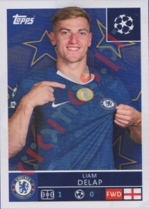 165 Liam Delap – UEFA Champions League 2025-2026 Topps