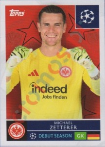 170 Michael Zetterer – UEFA Champions League 2025-2026 Topps