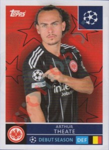 171 Arthur Theate – UEFA Champions League 2025-2026 Topps