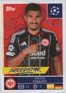 176 Ansgar Knauff – UEFA Champions League 2025-2026 Topps
