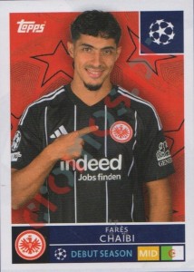 178 Fares Chaibi – UEFA Champions League 2025-2026 Topps