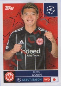 179 Ritsu Doan – UEFA Champions League 2025-2026 Topps