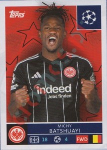 180 Michy Batshuayi – UEFA Champions League 2025-2026 Topps