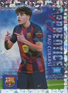 189 Pau Cubarsi – UEFA Champions League 2025-2026 Topps