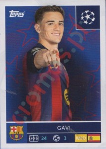 191 Gavi – UEFA Champions League 2025-2026 Topps
