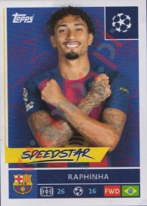 192 Raphinha – UEFA Champions League 2025-2026 Topps