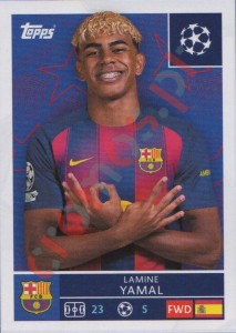 194 Lamine Yamal – UEFA Champions League 2025-2026 Topps