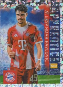 203 Aleksandar Pavlovic – UEFA Champions League 2025-2026 Topps