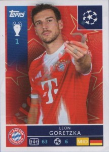 204 Leon Goretzka – UEFA Champions League 2025-2026 Topps