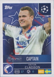 493 Viktor Claesson – UEFA Champions League 2025-2026 Topps
