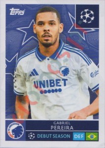 496 Gabriel Pereira – UEFA Champions League 2025-2026 Topps
