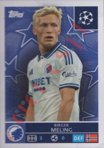 498 Birger Meling – UEFA Champions League 2025-2026 Topps