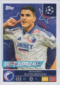 500 Mohamed Elyounoussi – UEFA Champions League 2025-2026 Topps