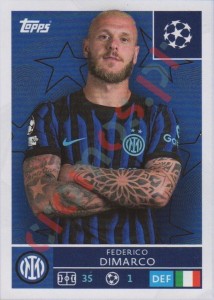 215 Federico Dimarco – UEFA Champions League 2025-2026 Topps