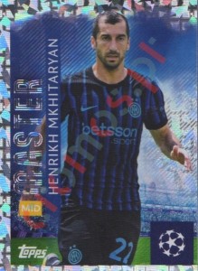 216 Henrikh Mkhitaryan – UEFA Champions League 2025-2026 Topps