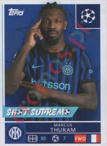 223 Marcus Thuram – UEFA Champions League 2025-2026 Topps