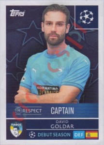 529 David Goldar – UEFA Champions League 2025-2026 Topps