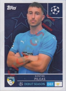 533 Kostas Pileas – UEFA Champions League 2025-2026 Topps