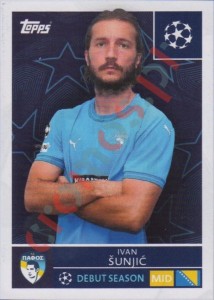 534 Ivan Sunjic – UEFA Champions League 2025-2026 Topps