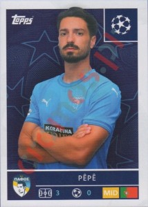 535 Pepe – UEFA Champions League 2025-2026 Topps